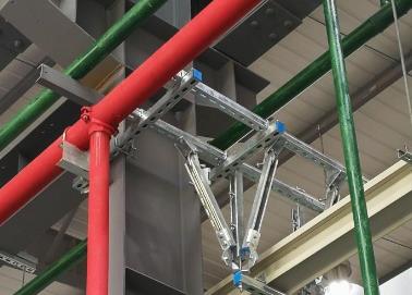 鹤城该抗震支架的整体式支吊架结构协调性好